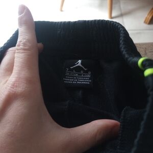 Kids Black Jogger Pants